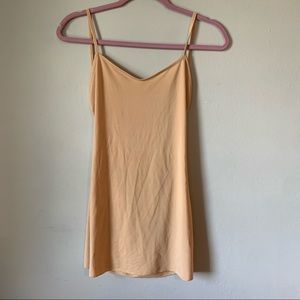 Nude backless slip | for love and lemons | S